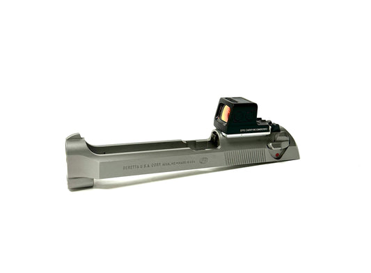 Beretta 92FS/M9 Direct Mount Low Profile Optic Cut Red Dot Green Dot Slide Milling OEM Plate Dlah Designs