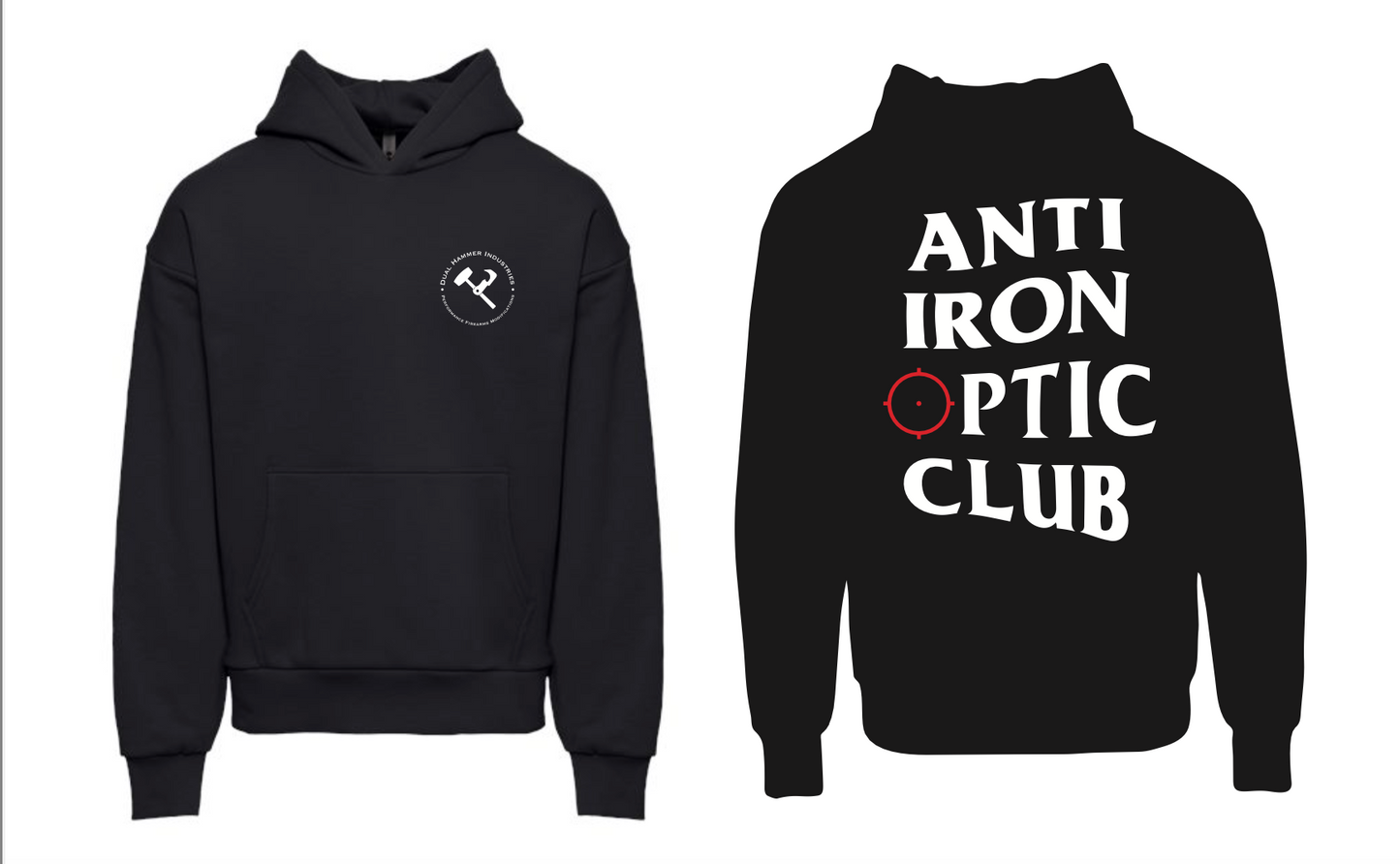 Anti Irons Optic Club Hoodie Black