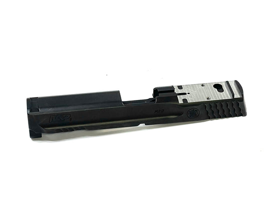 Smith and Wesson M&P 2.0 California CA Model Trijicon RMR SRO Direct Mount Low Profile Optic Cut Red Dot Green Dot Slide Milling Front Angle