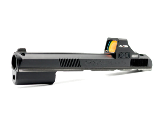 CZ 75 B DB SP01 P01 ACR Compact Holosun HS EPS Carry 407k 507k RMSC Direct Mount Low Profile Optic Cut Red Dot Green Dot Slide Milling v