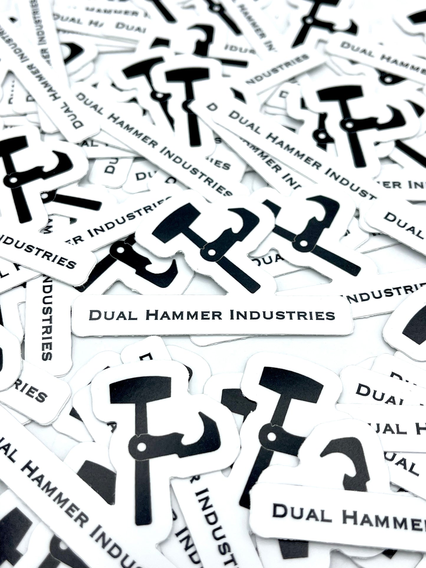 Dual Hammer Stickers