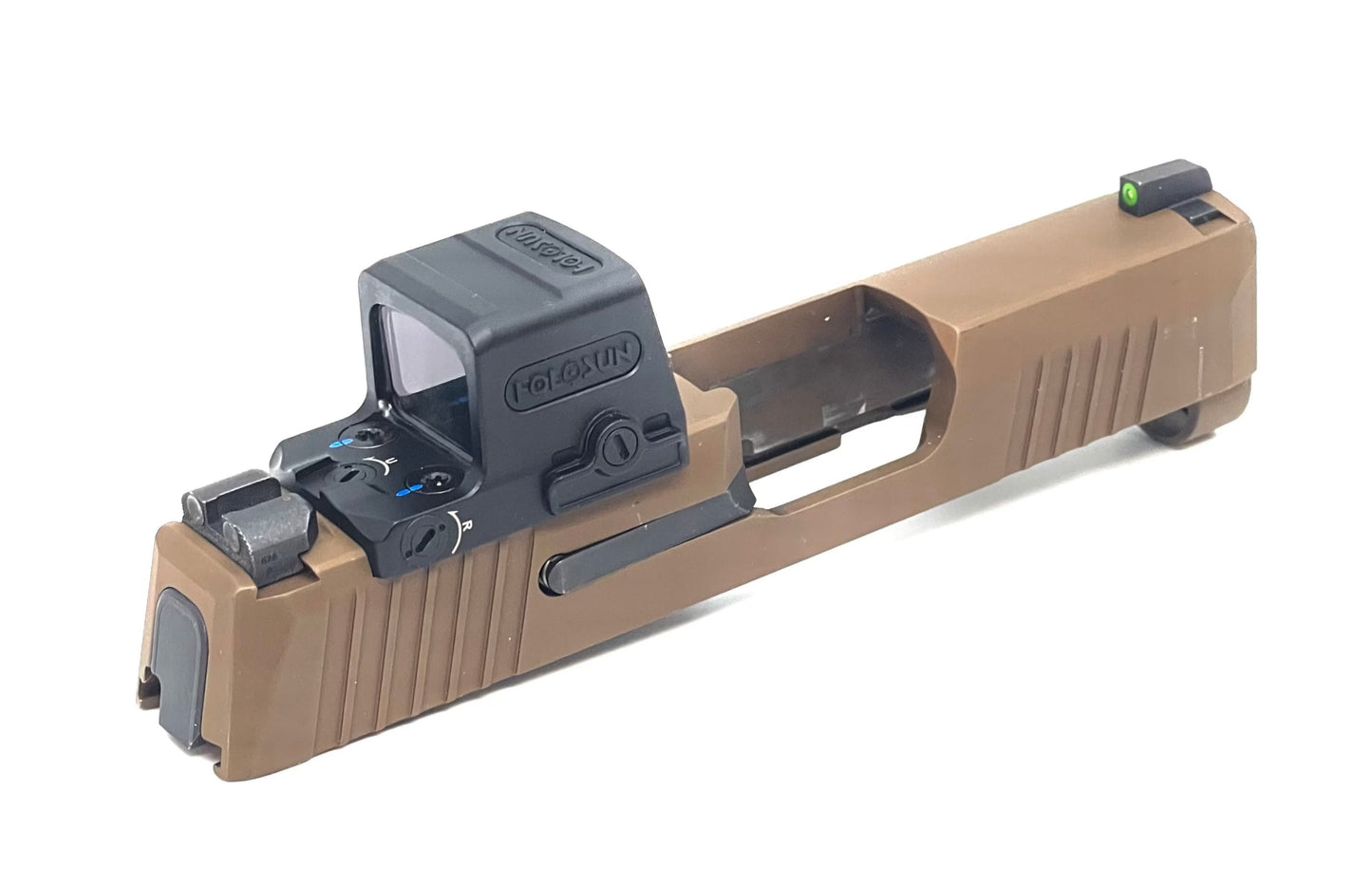 SIG SAUER P365 Holosun HS EPS Carry 407k 507k RMSC Direct Mount Low Profile Optic Cut Red Dot Green Dot Slide Milling Rear Angle