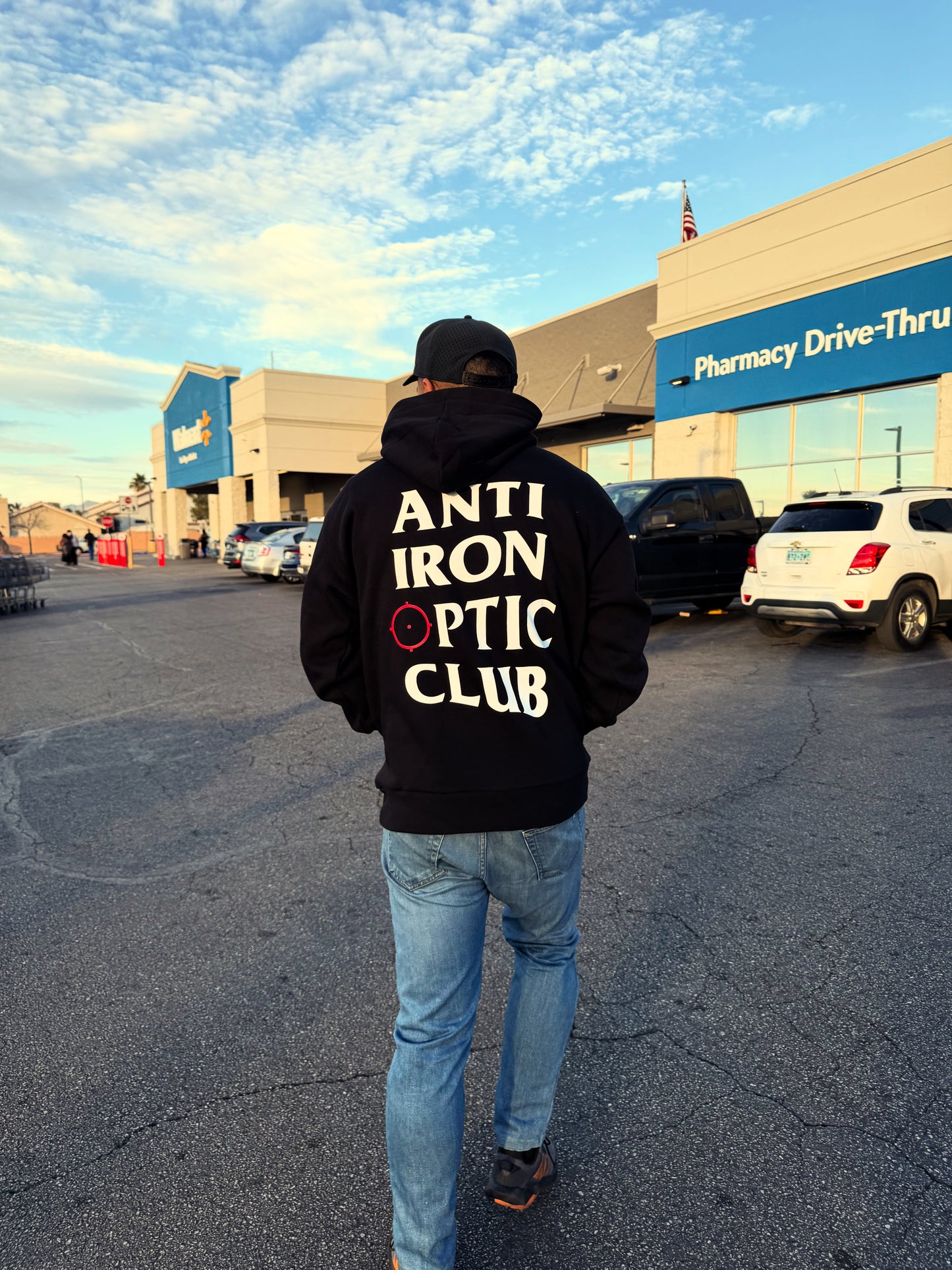 Anti Irons Optic Club Hoodie Black