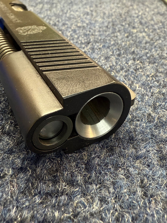 1911 Bull Barrel Flush Cut And Crown
