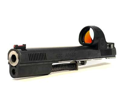 CZC A01 LD Trijicon RMR SRO Direct Mount Low Profile Optic Cut Red Dot Green Dot Slide Milling Front Angle Flush Barrel