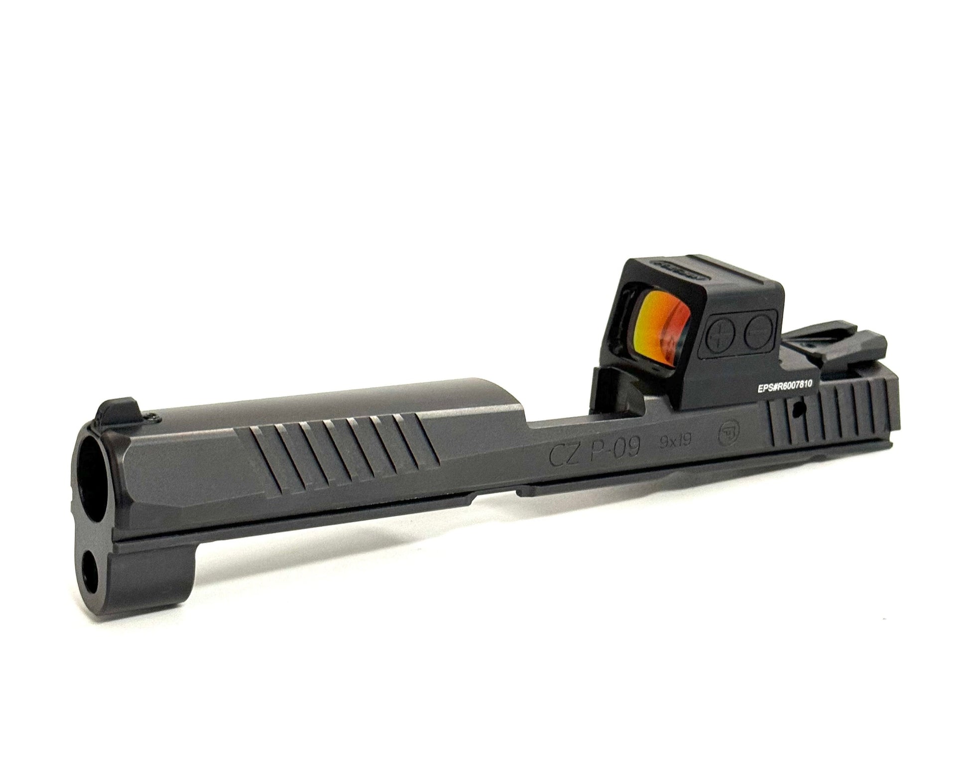 CZ P07 P09 Holosun HS EPS Carry 407k 507k RMSC Direct Mount Low Profile Optic Cut Red Dot Green Dot Slide Milling Front Angle