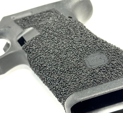 Glock Frame Stipple Close Up