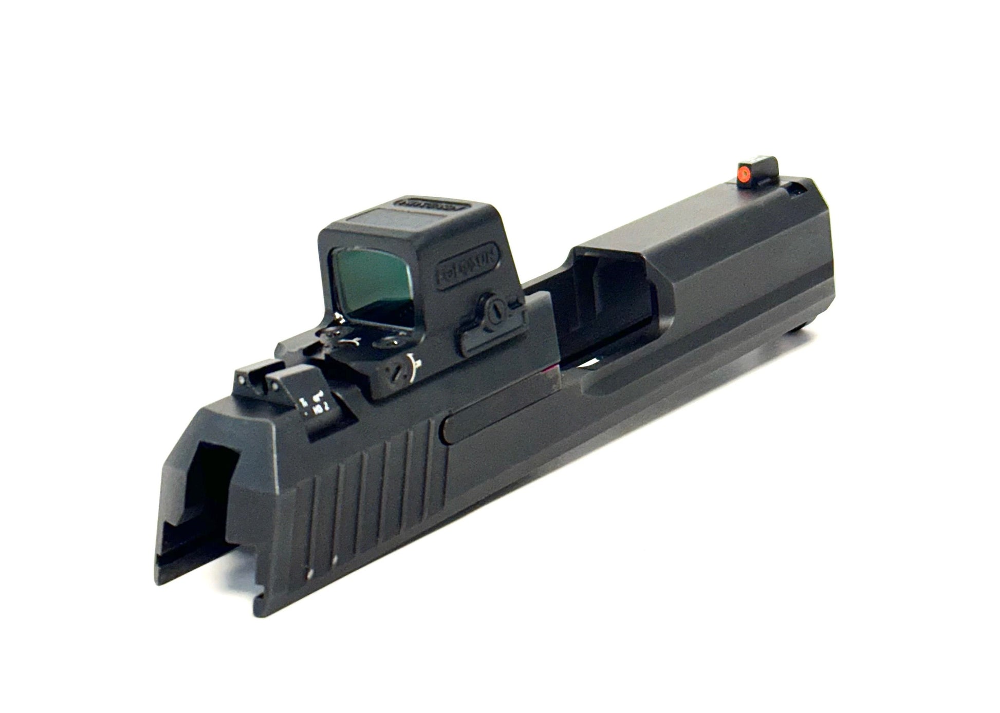 HK Heckler Koch USP Compact Holosun EPS Carry 407k 507k RMSC Direct Mount Low Profile Optic Cut Red Dot Green Dot Slide Milling Rear Angle
