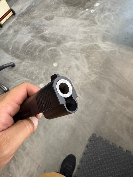 1911 Bull Barrel Flush Cut And Crown