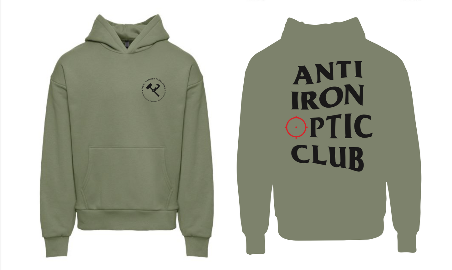 Anti Irons Optic Club Hoodie Green