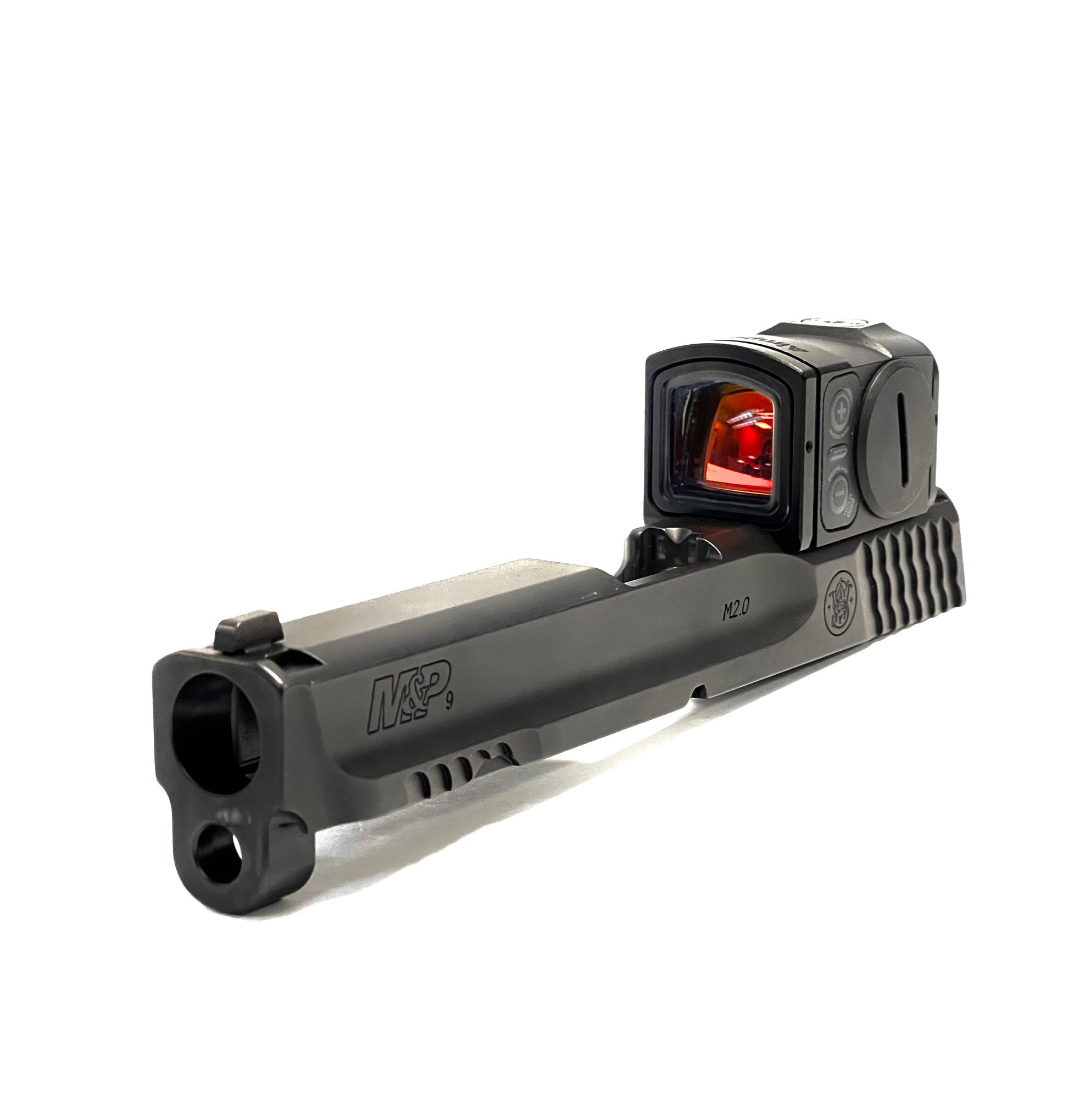 Smith and Wesson M&P 2.0 Aimpoint ACRO Direct Mount Low Profile Optic Cut Red Dot Green Dot Slide Milling