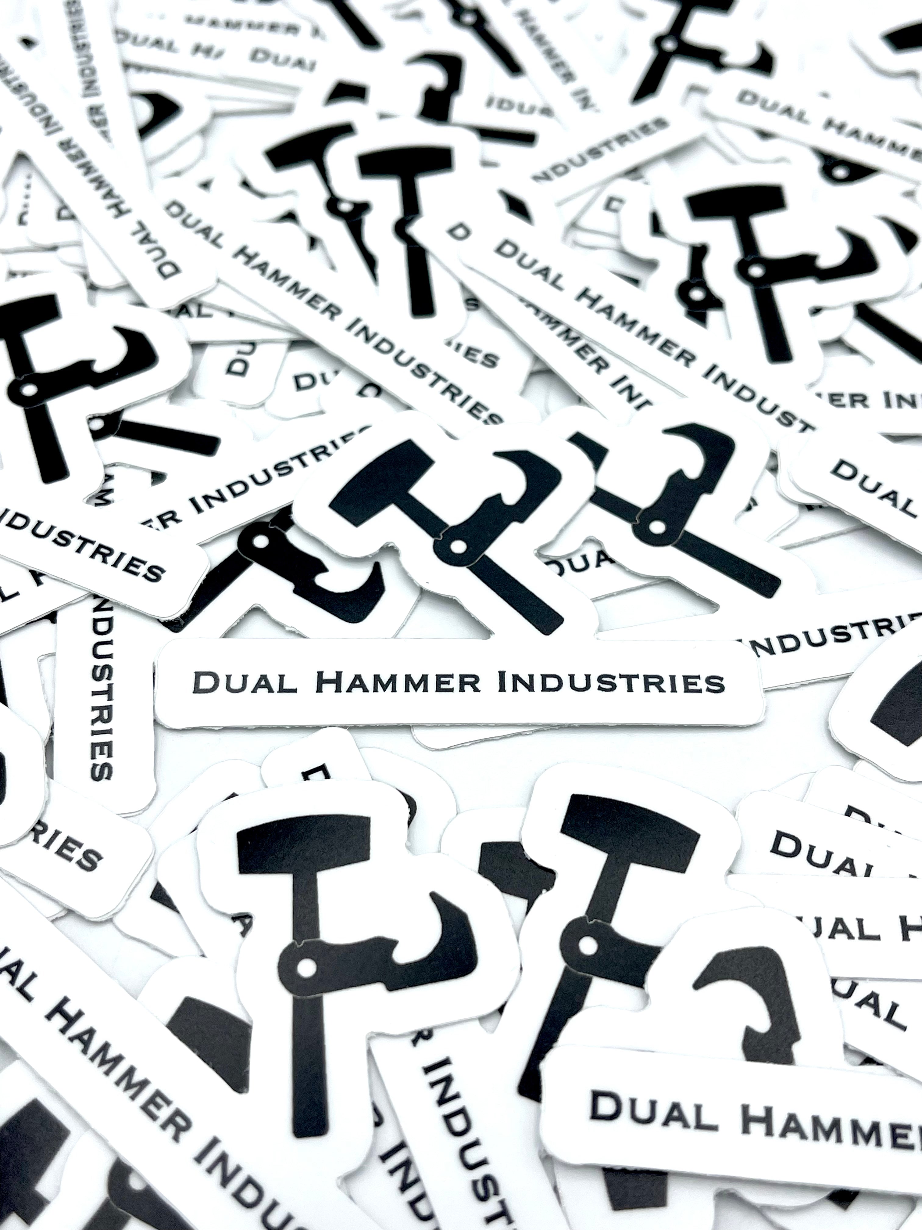 Industries Sticker DHI Sticker – Dual Hammer Industries LLC