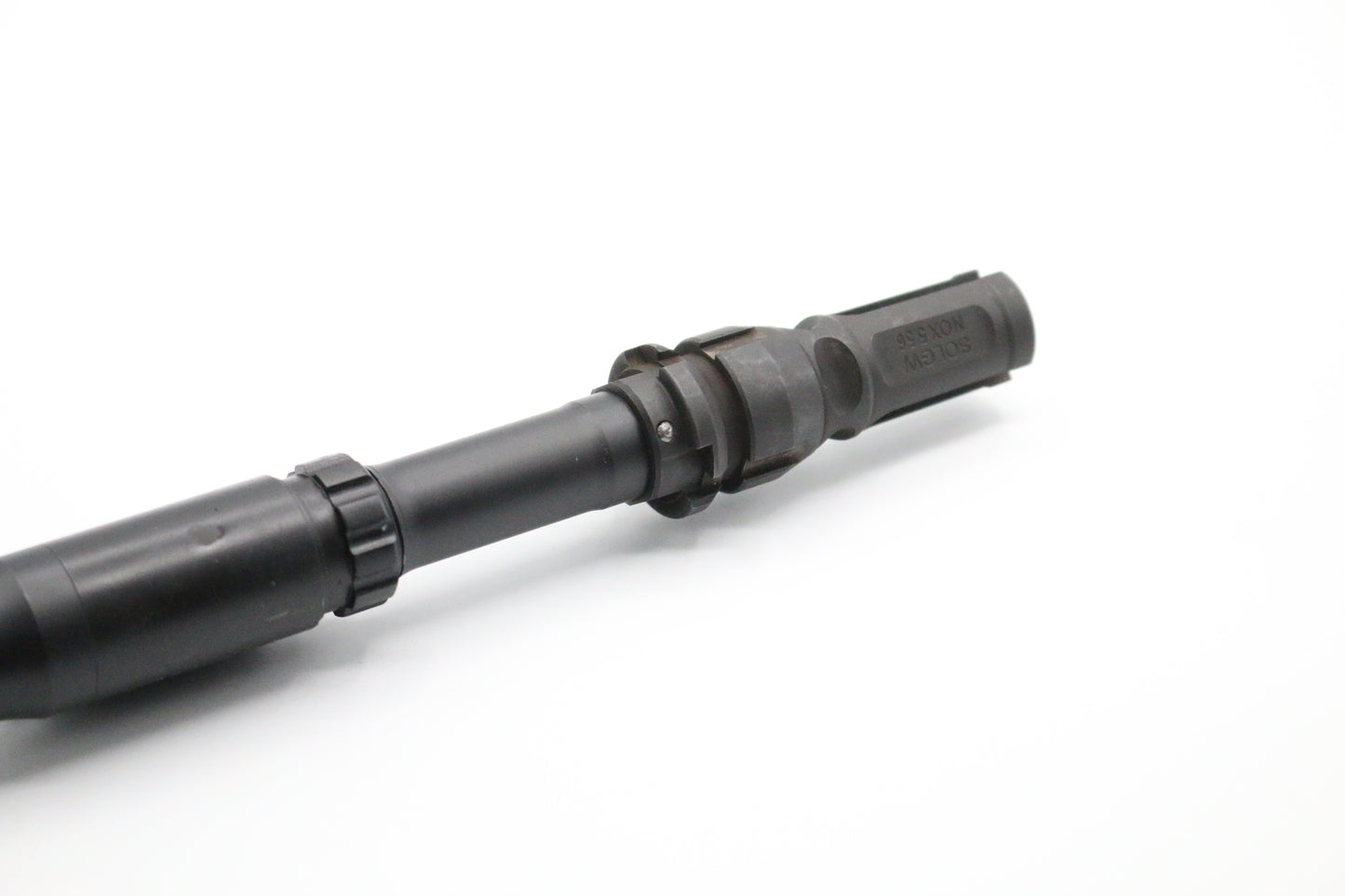 Gunsmithin AR Pin and weld a muzzle device