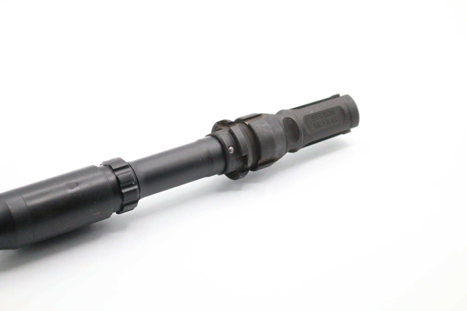 Gunsmithin AR Pin and weld a muzzle device